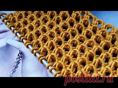 Knitting pattern ❤ Узор спицами ❤ strickmuster ❤ tricot ❤ how to knit ❤  tricô ❤  örgü deseni बुनना