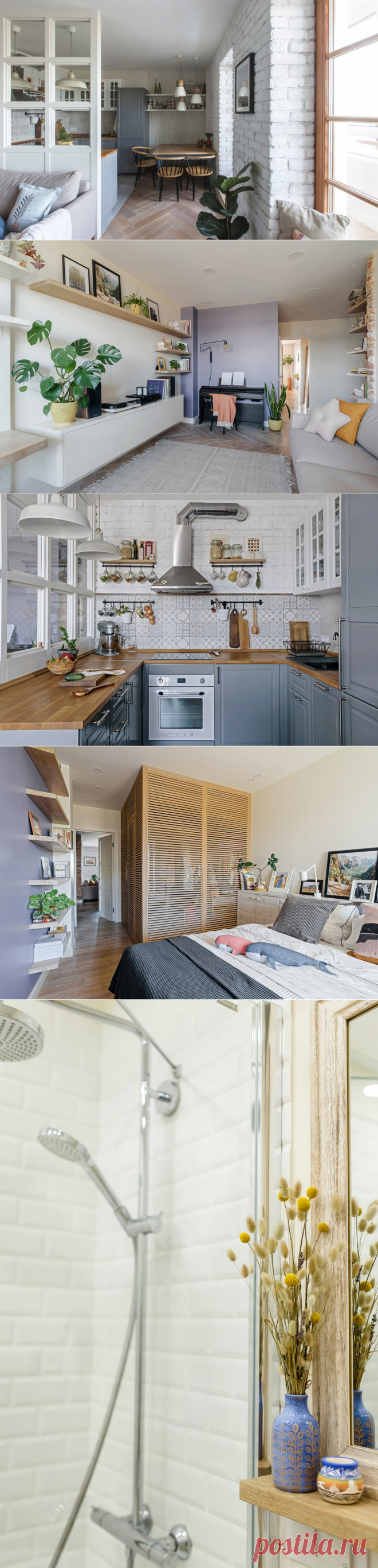 Потрясающая сканди двушка, в которую вы влюбитесь — INMYROOM