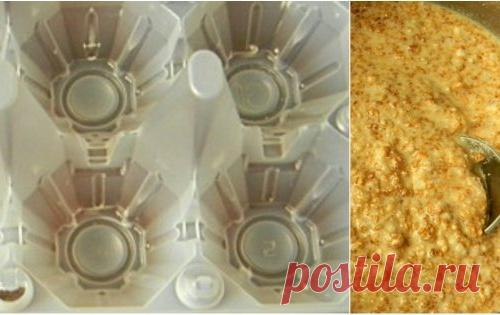 Когда она наполнила контейнер для яиц этой смесью, никто не думал, что будет так вкусно! Восточные сладости своими руками!