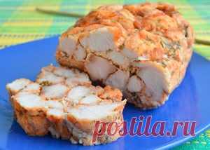 Мясной мраморный орех из индейки:Рецепт №1