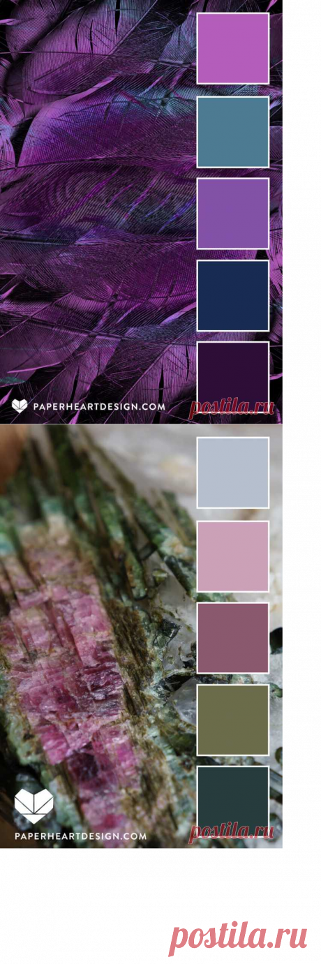 Color Palette: Pleasantly Purple — Paper Heart Design
