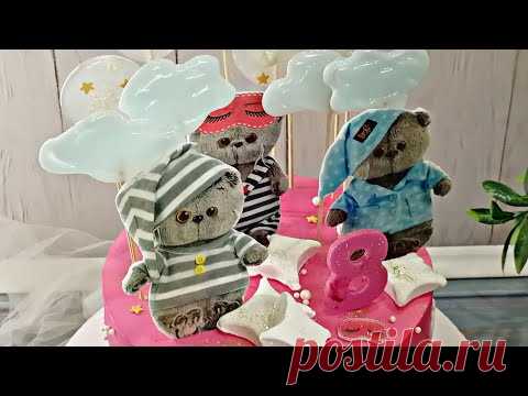 Торт на пижамную вечеринку / Леденцы облака / Маршмеллоу подушки
