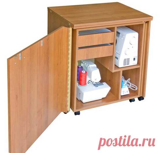 Изображение: Как сделать стол для швейной машинки своими руками: инструкция Найдено в Google. Источник: berkem.ru.