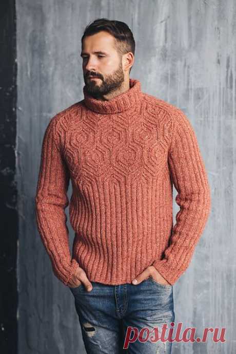 Ravelry: Hexagon sweater pattern by Andrey Zhilyaev