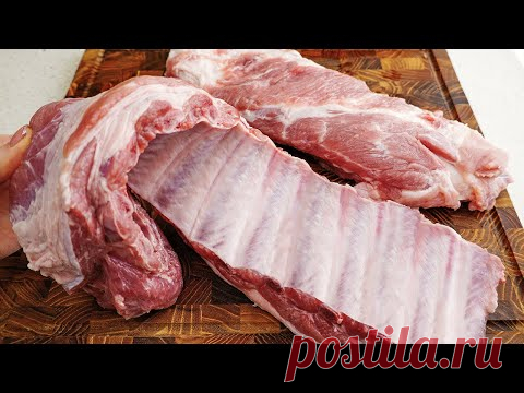 Эти свиные ребрышки можно есть губами! Так вкусно, что через 5 минут ничего не останется