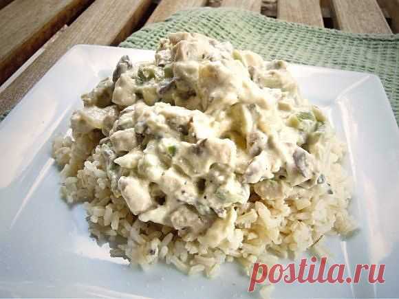 Как приготовить блюдо "курица а-ля кинг" - рецепт, ингридиенты и фотографии | sloosh