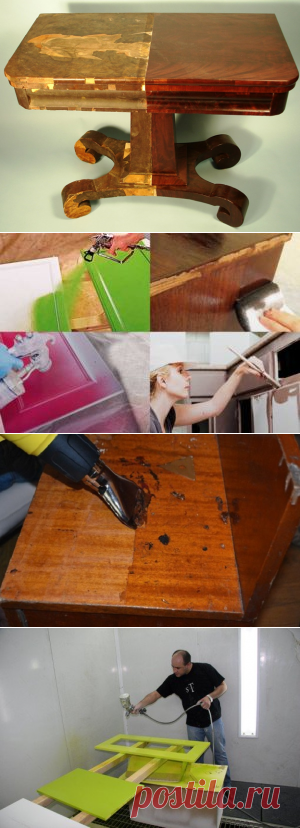 Как перекрасить лакированную мебель своими руками | MyKrasim.ru | Яндекс Дзен