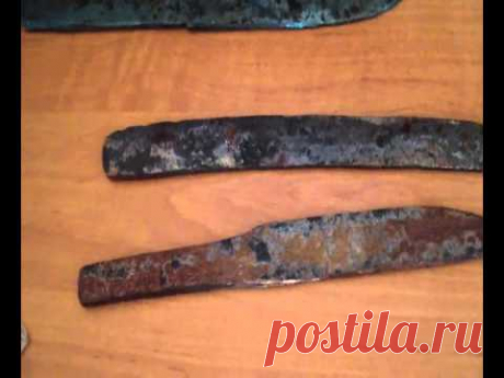 закалка и отпуск ножа из рессоры и дополнительные ножи