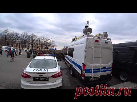 Вместо митинга – репетиция парада Победы. Санкт-Петербург ✅