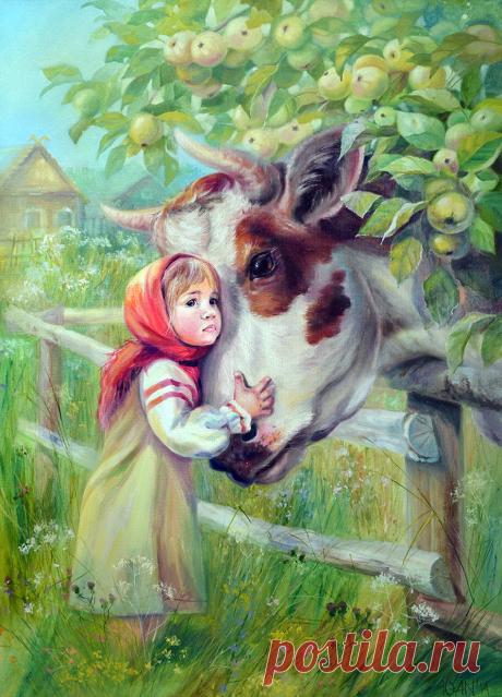 Сказки. Художница Неприятель Юлия Александровна. Часть 1.