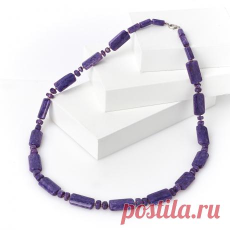 11.290 р-Купить Бусы чароит Россия длинные 60 см (биж. сплав) Доставка по всему миру! Заходи и покупай сейчас! | Интернет-магазин Минерал Маркет - 323695