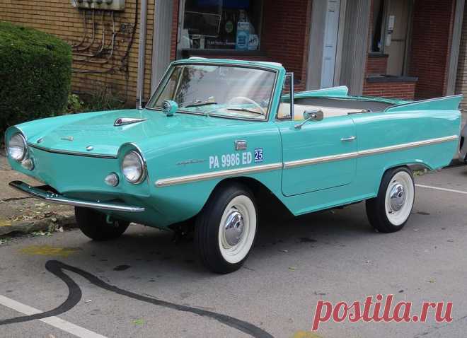 Amphicar (1961): первый и единственный серийный 