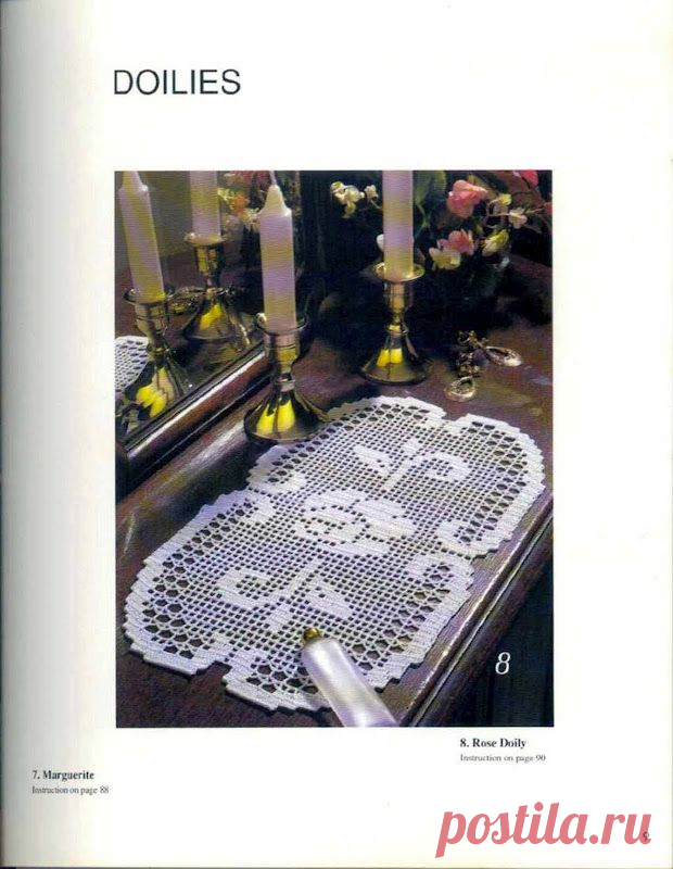 ANCHOR - "Сrochet lace through pictures" (Japan).