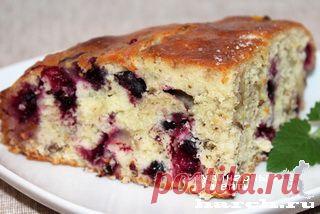 Княжеский пирог с черной смородиной и орехами | Харч.ру - рецепты для любителей вкусно поесть