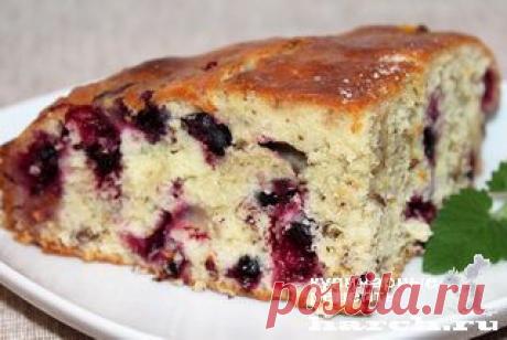 Княжеский пирог с черной смородиной и орехами | Харч.ру - рецепты для любителей вкусно поесть