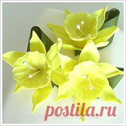 Gum Paste Daffodil Tutorial