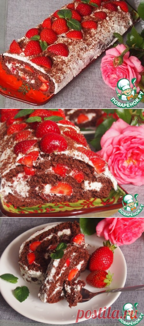 Сказочный рулет за полчаса - кулинарный рецепт