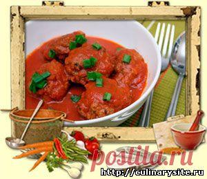 Тефтели с сыром в томатном соусе - Рецепт приготовления