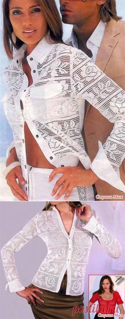 Вязание: белоснежной рубашки.