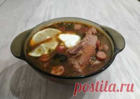 Солянка мясная по-домашнему Автор рецепта MegaUgi - Cookpad