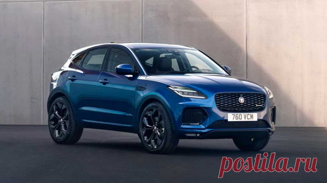 Обновленный Jaguar E-Pace 2021 получил гибридные установки