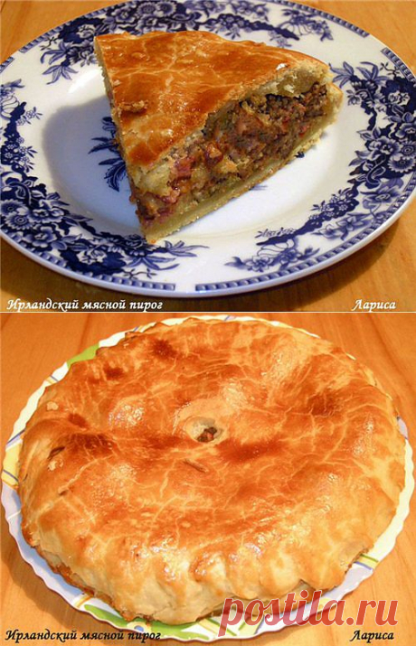 Ирландский мясной пирог.