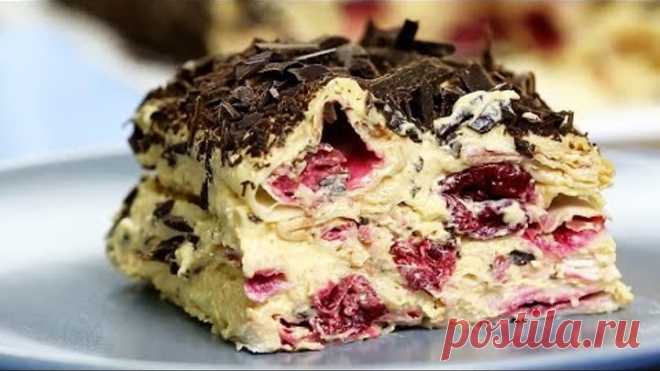 15 минут и готово! Невозможно вкусный ТОРТ без ВЫПЕЧКИ 