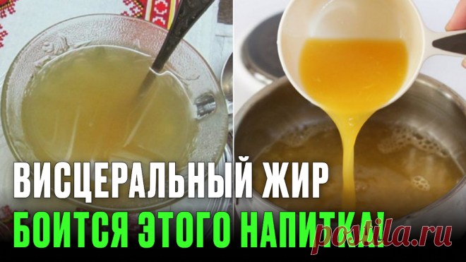 Жир на животе и внутренних органах боится ЭТОГО напитка! Если заменить им чай — энергия зашкаливает | Лечение боли | Дзен