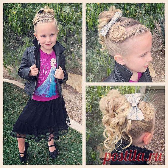 Новые детские прически с косичками (трафик)