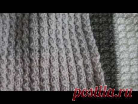 Шарф двухсторонним узором "Mелкие косички".Узор очень простой. двусторонний простой узор спицами. Шарф подойдет и мужчинам и женщинам. митенки к этому шарфу: https://www.youtube.com/watch?v=lC1ADzmp4Gk мой инстаграмм: @s...