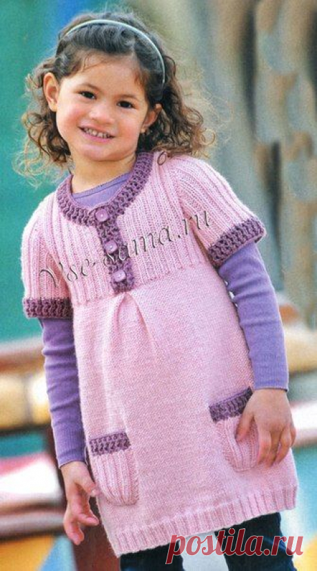 ПЛАТЬЕ-ТУНИКА С КАРМАШКАМИ