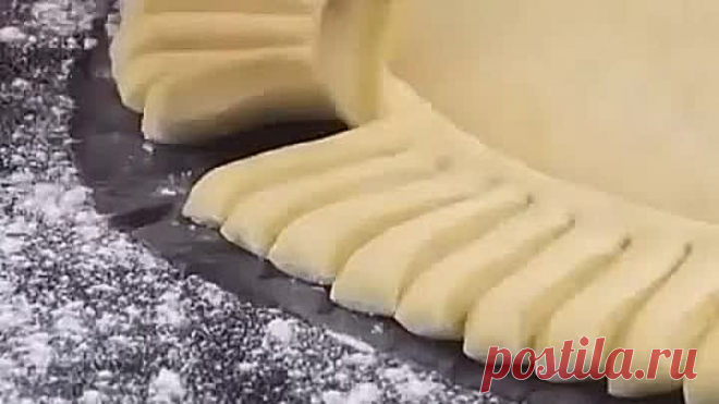 Делаю бортики для пирога
