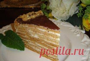 Медовик со сметанным кремом | Кудесницам