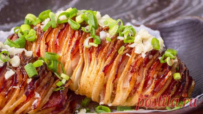 Жареная Картошка в духовке. Особый вкус и простейшее приготовление. Хассельбек. | Шеф-повар Василий Емельяненко | Яндекс Дзен