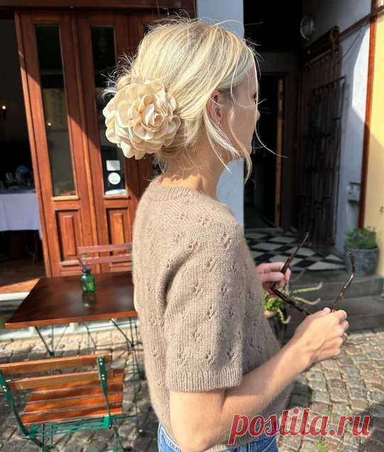 Реглан снизу: футболка с описанием и схемой. | Ольга Прилуцкая, вязание - это модно | Дзен