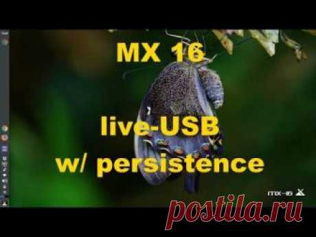 MX-16 live-USB with Persistence | MX Community