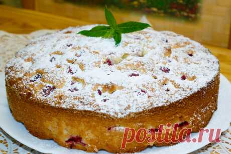 Вкусный, воздушный пирог - проще не придумать! Готовлю с разными ягодами или фруктами и всегда новый вкус | Мастерская идей | Яндекс Дзен