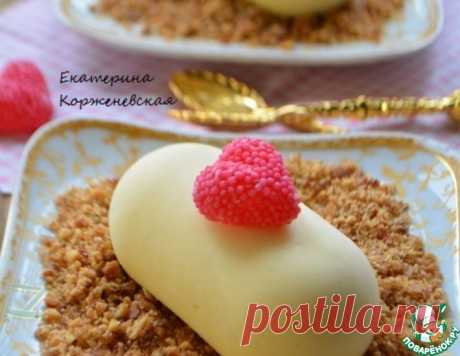 Манговое парфе с миндальным грильяжем – кулинарный рецепт