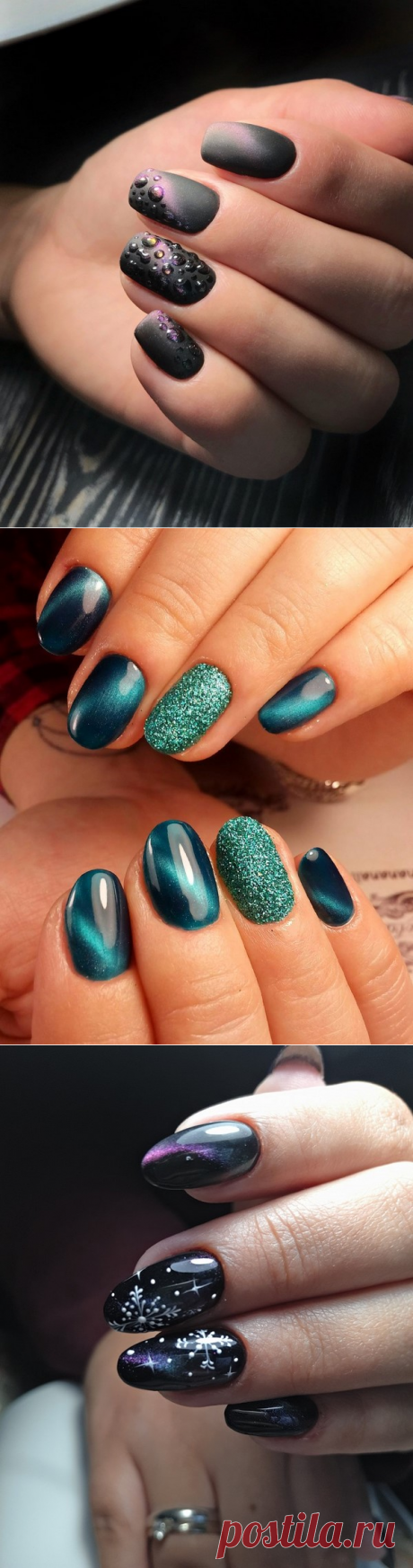 Модный маникюр «кошачий глаз» 2018-2019: новинки дизайна ногтей кошачий глаз, фото