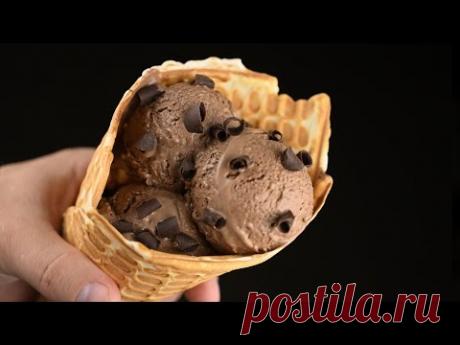 Секрет шоколадного мороженого раскрыт. Теперь сможете приготовить мороженое дома.