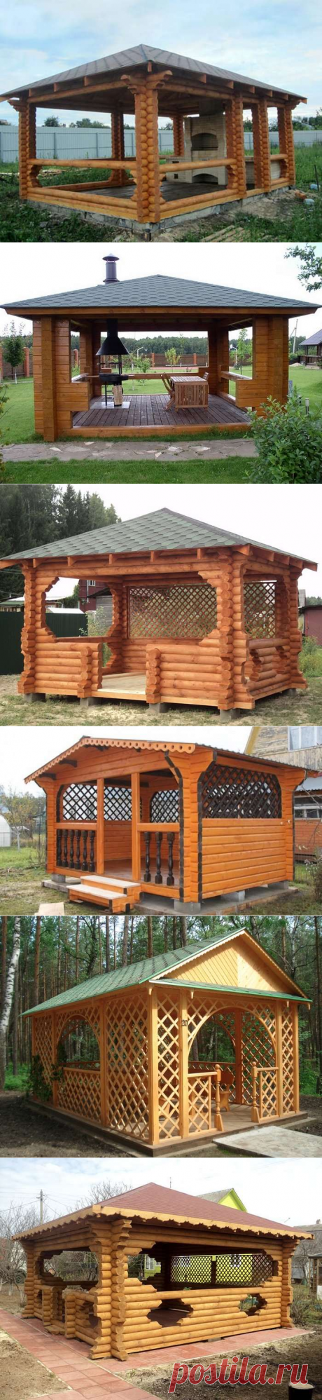 Беседки из дерева своими руками 300 фото, чертежи, схемы