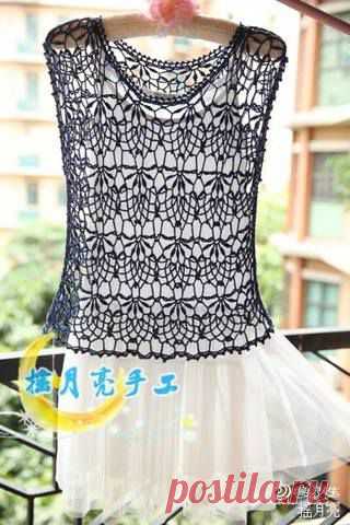 Топ "Цветущий лотос".