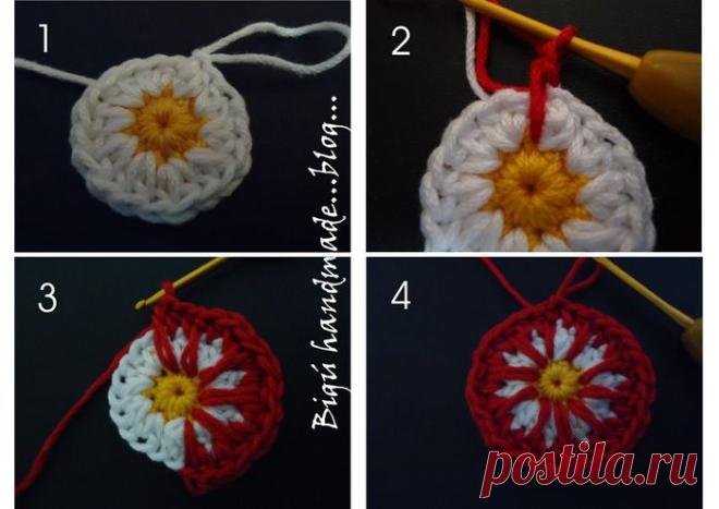 Рождественская звезда в квадрате.МК.