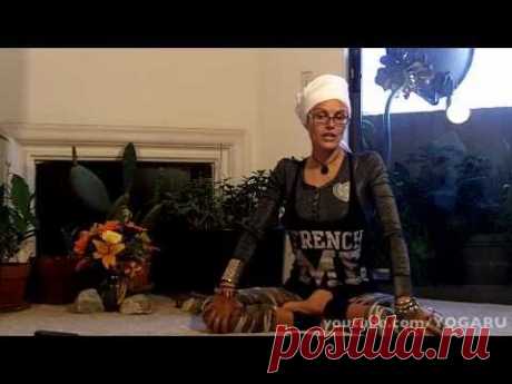 ТОНУС МЫШЦ ШЕИ + Йога Омоложения 1 YOGA LIVE - YouTube