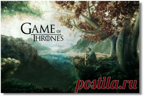 Купить игра престолов, game of thrones - постер, плакат, афиша №4 по низкой цене