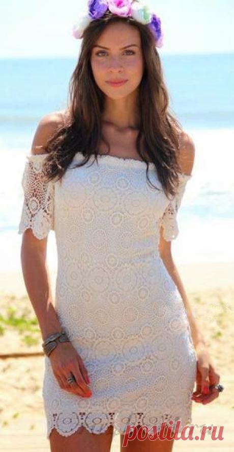 Красивые платья из гипюра &amp;raquo; Сайт &quot;Ручками&quot; - делаем вещи своими руками
