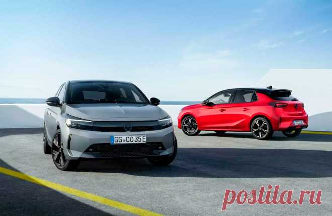 Обновленный хэтчбек Opel Corsa 2024 нового поколения: новый дизайн и «мягкие» гибриды