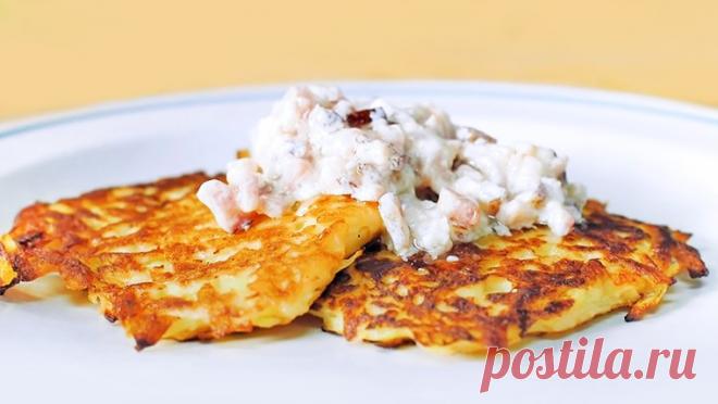 Картофельные драники с соусом | Рецепты на FooDee.top