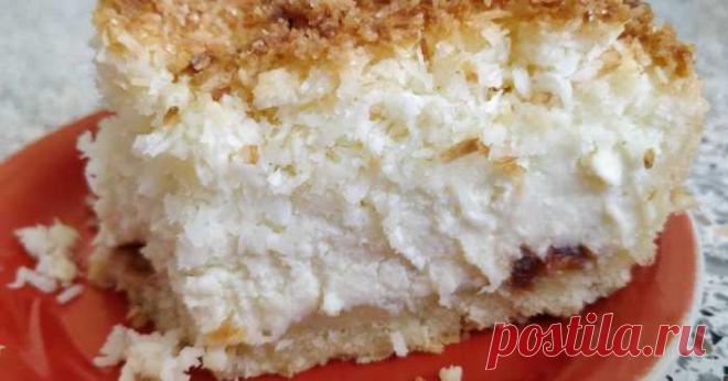 Пирог «Кудряшкин» с творожной начинкой. Покорил своей нежностью и вкусом — Сад Заготовка