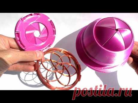 🌑 Механическая диафрагма на 3D принтере Mechanical Iris 3d print #Shorts Игорь Белецкий